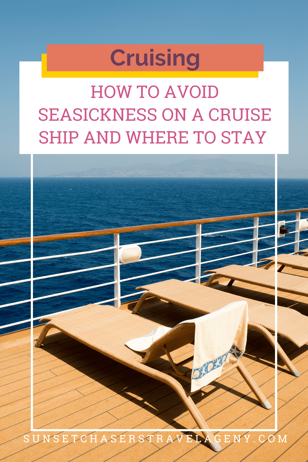 best cruise ship to avoid seasickness