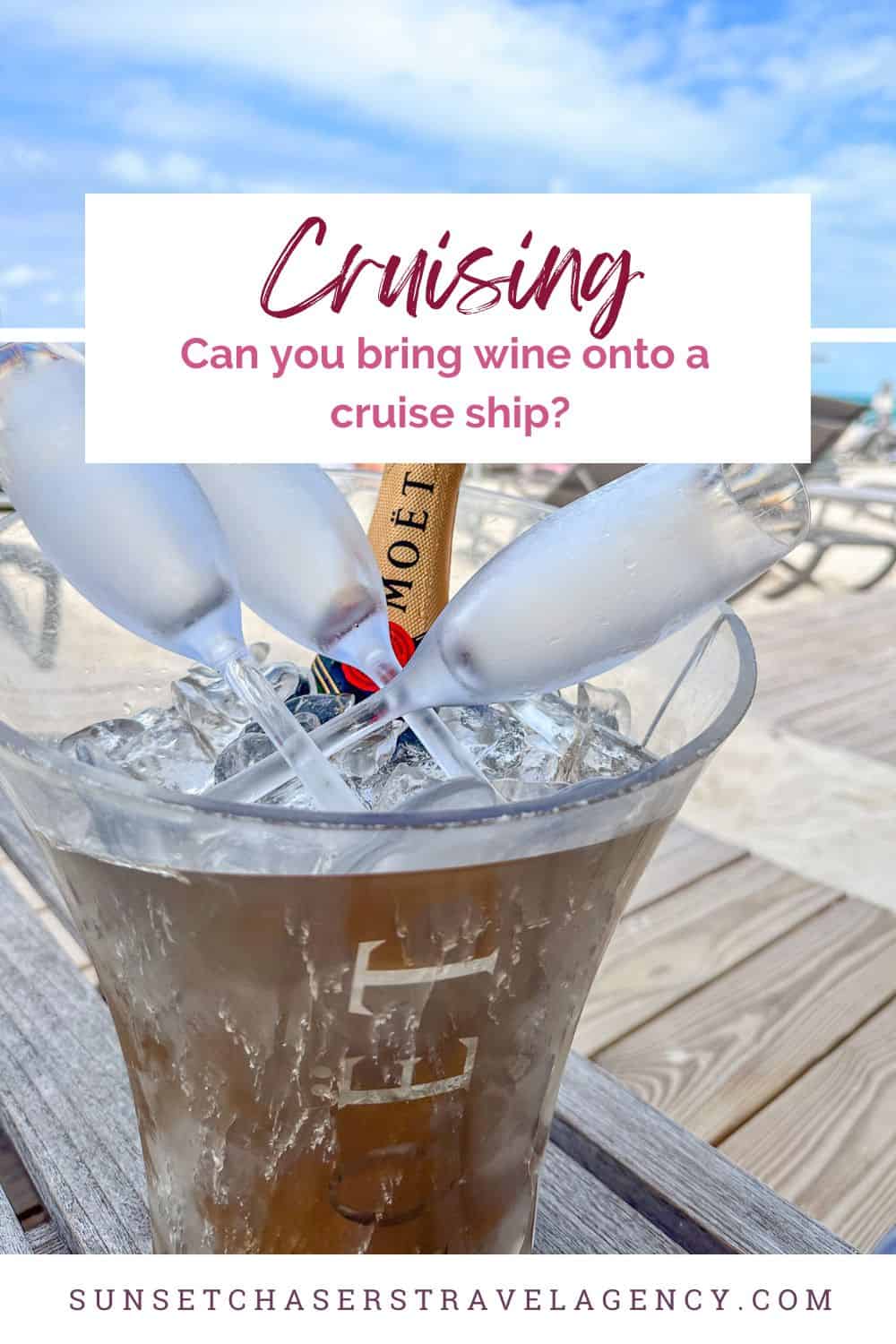 Can you bring wine onto a cruise ship?