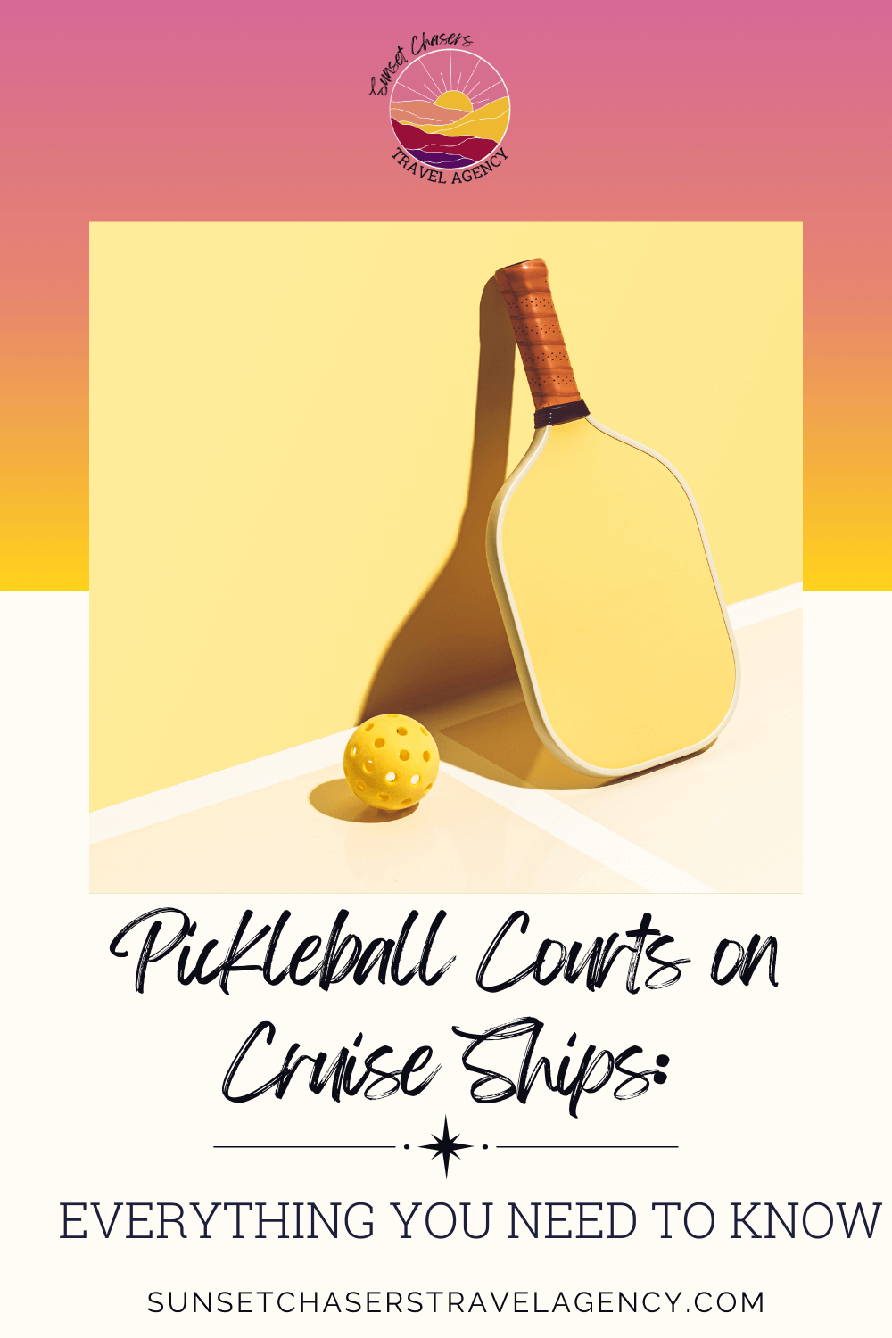 Guide: Pickleball Courts on Cruise Ships